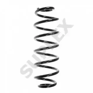 VW Пружина задня L=343mm Bora,Skoda Octavia II,Rapid (срібл./зелений.) SUPLEX 39192