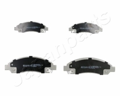 ISUZU гальмівні колодки передн.GREAT WALL Hover 06-,Isuzu D-Max 02- JAPANPARTS PA-908AF