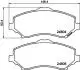 CHRYSLER Тормозные колодки передн.Grand Voyager,Dodge Nitro,Cherokee 07- HELLA 8DB 355 014-231 (фото 4)