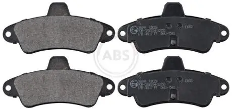 Гальмівні колодки зад. Ford Mondeo 93-00 (Bendix) без датчика (115,8x53,7x15) A.B.S. 36844
