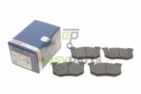 Колодки гальмівні (задні) Citroen Saxo/Xsara/Peugeot 105/205/206/306/309 84-/Renault Megan 96-03 BOSCH 0986495236 (фото 1)