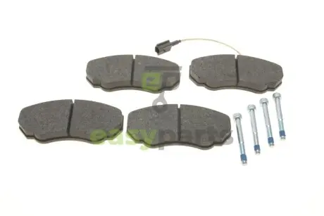 Колодки гальмівні (передні) Citroen Jumper/Fiat Ducato/Peugeot Boxer 02- (Brembo) (+ датчик) Delphi LP1750