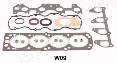 DAEWOO К-т прокладок і сальників двигуна (повний) Lanos 1,5 97- JAPANPARTS KG-W09 (фото 1)