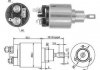 Втягувальне реле стартера VW OPEL SEAT SKODA [940113050435] MAGNETI MARELLI AME0435 (фото 1)