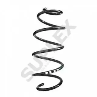 Фото vw пружина передня l=349mm polo 09-,skoda rapid 12- (білий/зелен.) SUPLEX 39336 VW пружина передня L=349mm Polo 09-,Skoda Rapid 12- (білий/зелен.) SUPLEX 39336