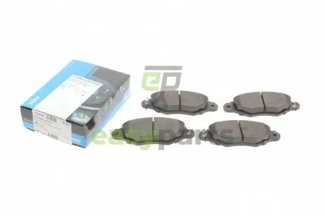 Колодки гальмівні (передні) Renault Kangoo 98- KAVO PARTS KBP-6565