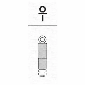 Амортизатор газовый задний LAND ROVER (94-) [352304070000] MAGNETI MARELLI 2304G
