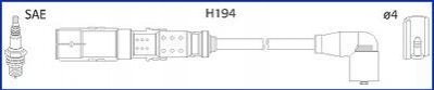 Комплект проводов зажигания HITACHI (HÜCO) 134792 (фото 1)