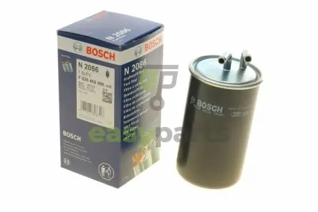Фільтр паливний Mitsubishi Lancer VIII/ Outlander II 2.0 DI-D 07- BOSCH F026402086