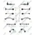 TEKNOROT VW К-кт важелів+тяги стаб.+наконечн.+кріплення Audi A6 97-,A8 94- A-533