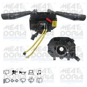 MEATDORIA FIAT Перемикач на рульовiй колонц Grande Punto 05-,Punto 08- MEAT&DORIA 23001