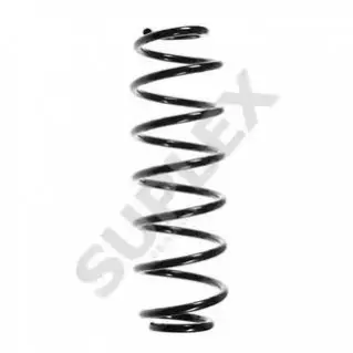 SKODA пружина задня L=333mm Skoda Fabia I,II 99- (жовт./оранж.) SUPLEX 31003