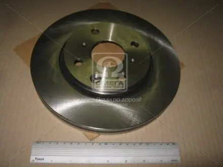 Диск тормозной передний (кратно 2шт.) CITROEN C1/PEUGEOT 107 (05-14), 108 (14- CHAMPION 562311CH