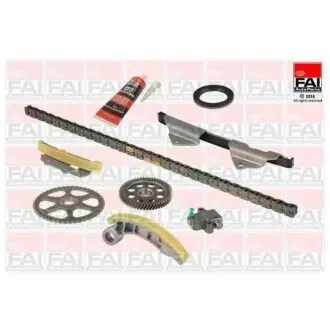 К-кт ланцюга ГРМ (+шестерні, натяжник) HONDA ACCORD VII 2.2CTDi 04-08, CIVIC VIII 2.2CTDi 05- FAI TCK162