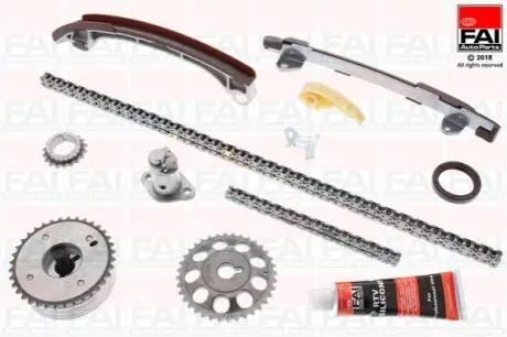TOYOTA К-кт ланцюга ГРМ Camry,Highlander,Previa,Rav 4 II,III 2.0/2.4 01- FAI TCK83VVT