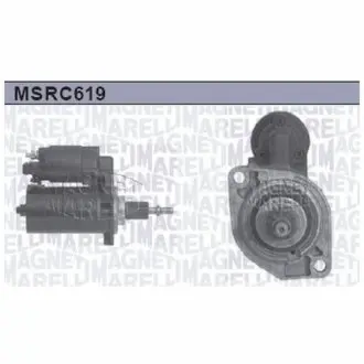 Стартер SKODA Octavia 1.8 96- VW Golf III [943206191010] MAGNETI MARELLI MSRC619
