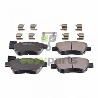 CITROEN гальмів.колодки передн.Nemo,Fiat Fiorino,Peugeot 07- BLUE PRINT ADL144214