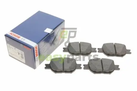 Колодки гальмівні (передні) Toyota Corolla 01-07/Celica 99-05 BOSCH 0986424808