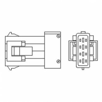 CITROEN лямбда-зонд Nemo, PEUGEOT 207,Fiat Fiorino 1.4 MAGNETI MARELLI OSM009 (фото 1)