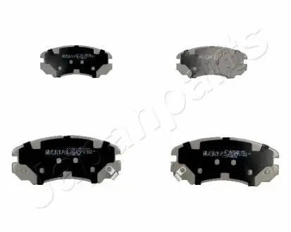 Комплект гальмівних колодок, дискове гальмо JAPANPARTS PA-H10AF