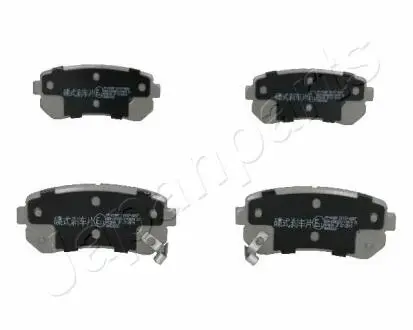 Комплект гальмівних колодок, дискове гальмо JAPANPARTS PP-K09AF