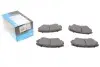 Колодки гальмівні (передні) Hyundai Tucson 04-/Sonata 05-10/Grandeur 05-/Kia Opirus 06- (131.5x56) KAVO PARTS KBP-3020 (фото 1)