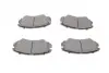 Колодки гальмівні (передні) Hyundai Tucson 04-/Sonata 05-10/Grandeur 05-/Kia Opirus 06- (131.5x56) KAVO PARTS KBP-3020 (фото 8)