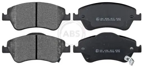 Гальмiвнi колодки дисковi A.B.S. 37620