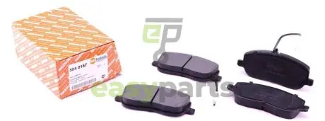 Тормозные колодки пер. Fiat Scudo/Peugeot Expert 2.0JTD/HDI 96- AUTOTECHTEILE 504 0167