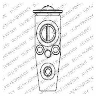 Розширювальний клапан кондицiонера Delphi TSP0585120