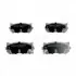 KIA гальмівні колодки задн.Carens 04- Clarus 98- Shuma 98- JAPANPARTS PP-K00AF (фото 1)