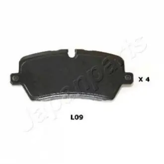 Комплект тормозных колодок, дисковый тормоз JAPANPARTS PP-L09AF