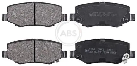 Гальмівні колодки зад. Compass/Wrangler/Liberty/Cherokee/Nitro 06- A.B.S. 37698