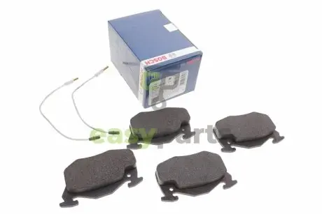 Колодки гальмівні (передні) Peugeot 106 91-04/205/305/309/405 82-98/Renault Clio 91-98 (з датчик.) BOSCH 0986469860
