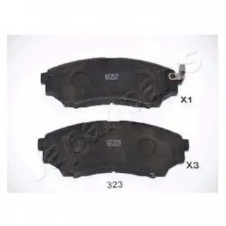 MAZDA гальмів.колодки передн.Ford Ranger,Mazda BT-50 99- JAPANPARTS PA-323AF