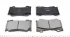 Колодки гальмівні (передні) Infiniti FX/G/Q 08- (Akebono) KAVO PARTS KBP-6581 (фото 4)