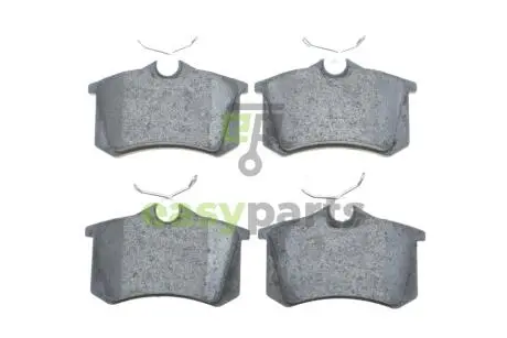 Колодки гальмівні (задні) Citroen C8/Peugeot 807 02- (78x51.3x16) BOSCH 0986495231