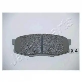 TOYOTA гальмівні колодки задн.Land Cruiser 4.7/4.5d 08- JAPANPARTS PP-221AF