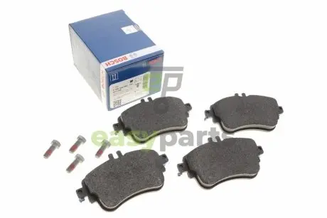 Колодки гальмівні (передні) MB A-class (W176)/B-class (W246) 11-18 BOSCH 0986494663