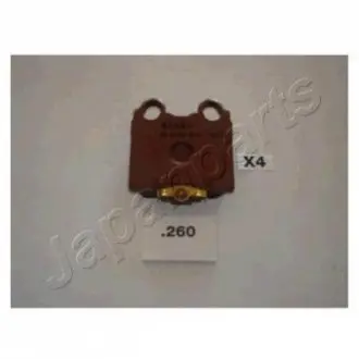 Комплект тормозных колодок, дисковый тормоз JAPANPARTS PP-260AF