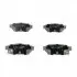MITSUBISHI гальмівні колодки дискові задн.Carisma 95- JAPANPARTS PP-504AF (фото 1)