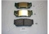 KIA гальмівні колодки задн.SsangYong Kyron,Sorento 02- JAPANPARTS PP-S02AF (фото 1)