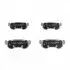 CHEVROLET гальмівні колодки задн.Lacetti,Daewoo Nubira JAPANPARTS PP-W02AF (фото 1)