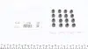Сальник клапана (впуск/випуск) Toyota Avensis/Corolla/Land Cruiser 2.0D/2.2D/4.5D 05- (к-кт) ELRING 274.340 (фото 1)