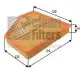 Фільтр повітряний BMW 1 (F20)/2 (F23)/3 (F31)/4 (F36) 2.0/3.0 15- CLEAN FILTERS MA3492 (фото 1)