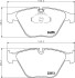 Гальмівні колодки дискові перед. BMW 3 (E90/E90N) 320d 05-/X1 (E84) 09- HELLA 8DB355013-931 (фото 1)