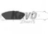 Колодки гальмівні (передні) Lexus RX 08-/Toyota Rav4 12-/Camry 17- (166.7x59.4x17.6) KAVO PARTS KBP-9116 (фото 1)