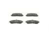 Гальмівні колодки дискові перед. Nissan Micra II 1.0i-1.5D 92-03 BOSCH 0986461122 (фото 4)
