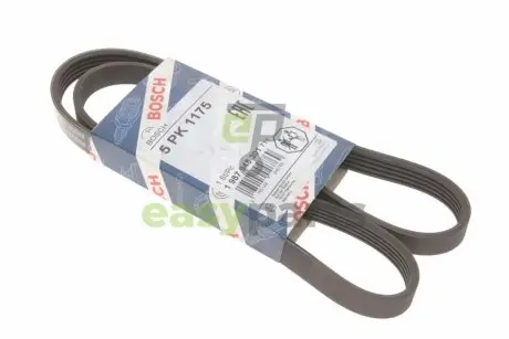 Ремінь генератора Fiat Doblo/Punto 1.2/1.4 99- (5PK1175) BOSCH 1987948301