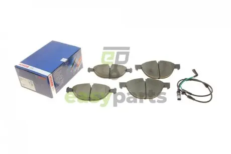 Колодки гальмівні (передні) BMW X5 (E70/F15/F85) 06-/X6 (E71/E72/F16/F86) 08- BOSCH 0986494307